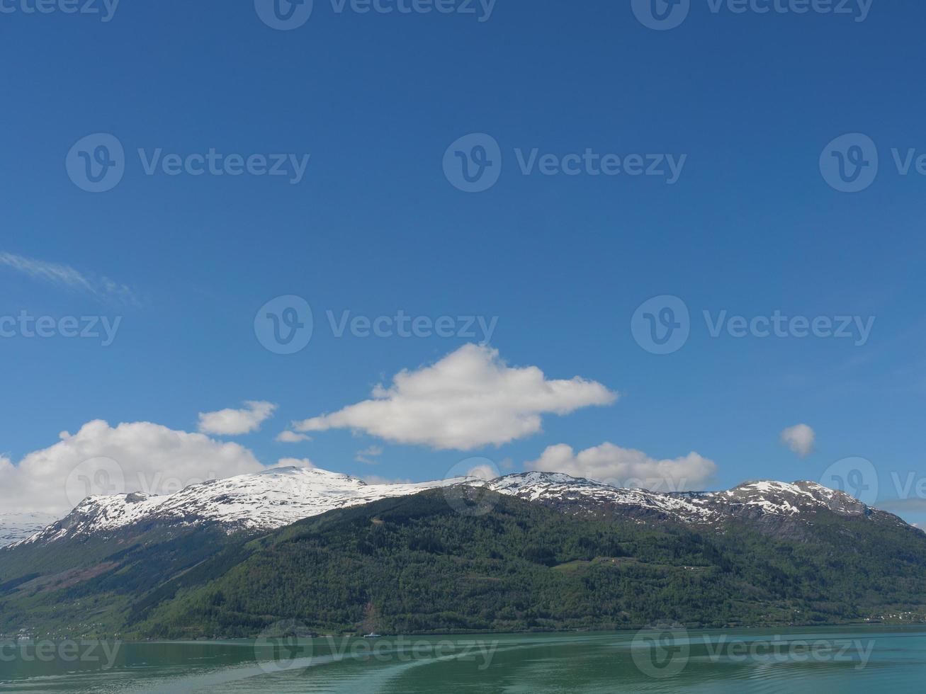 Eidfjord in norway photo