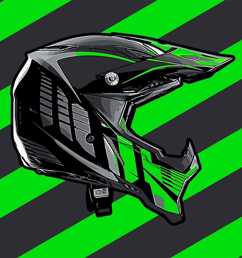 plantilla de vector de casco