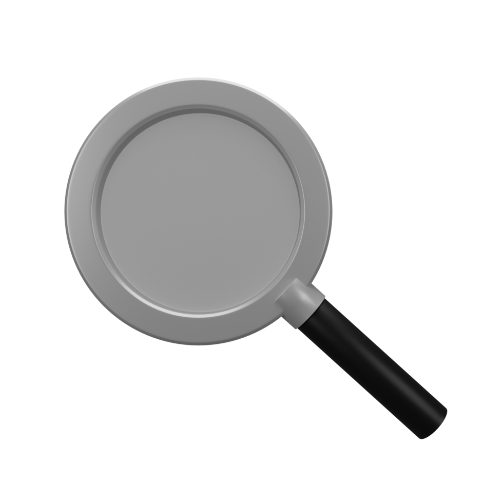 3D Search Emoji png