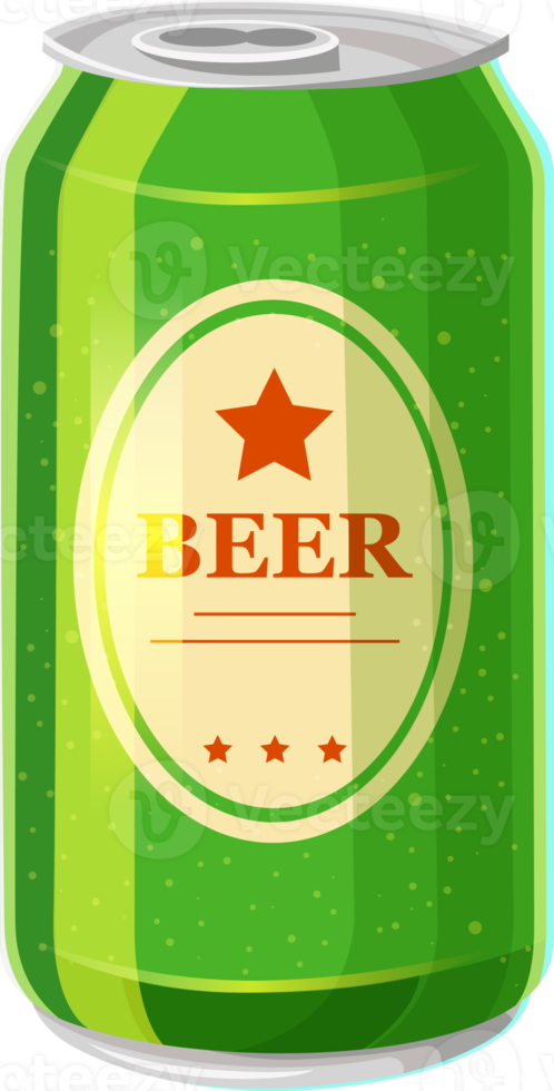 Exquisite beer illustration png