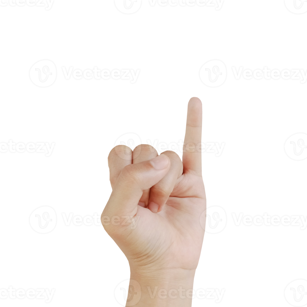 Close up Asian female 15-20 age hand show little finger, gesture of making a promise, pinkie finger sign arm and hand isolated on a white background copy space symbol language png