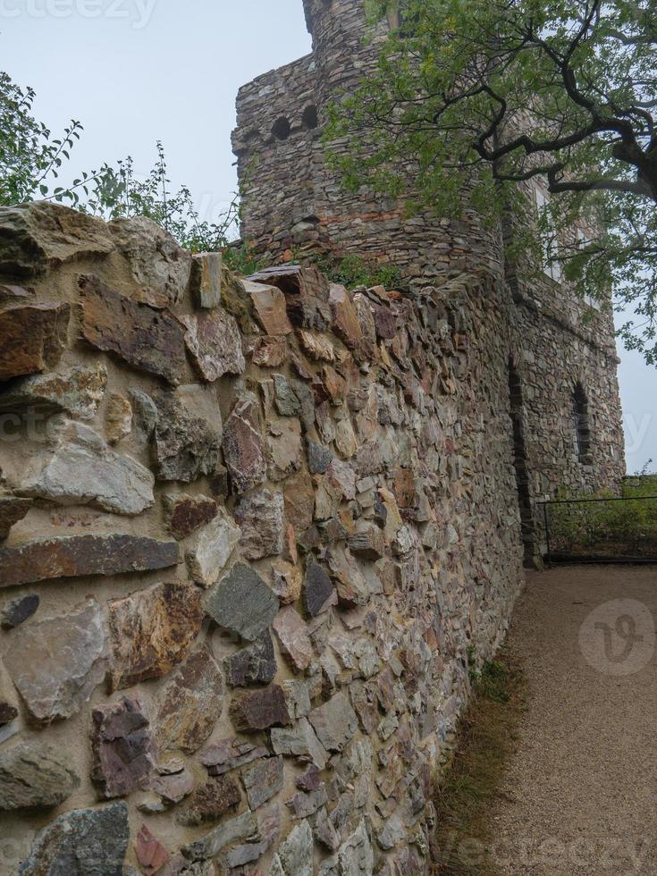 Ruedesheim at the river rhine photo