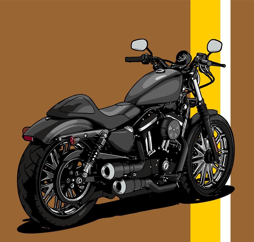 motorcycle vector template