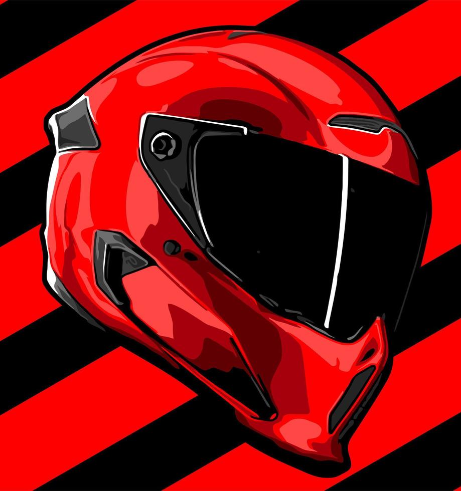 helmet vector template