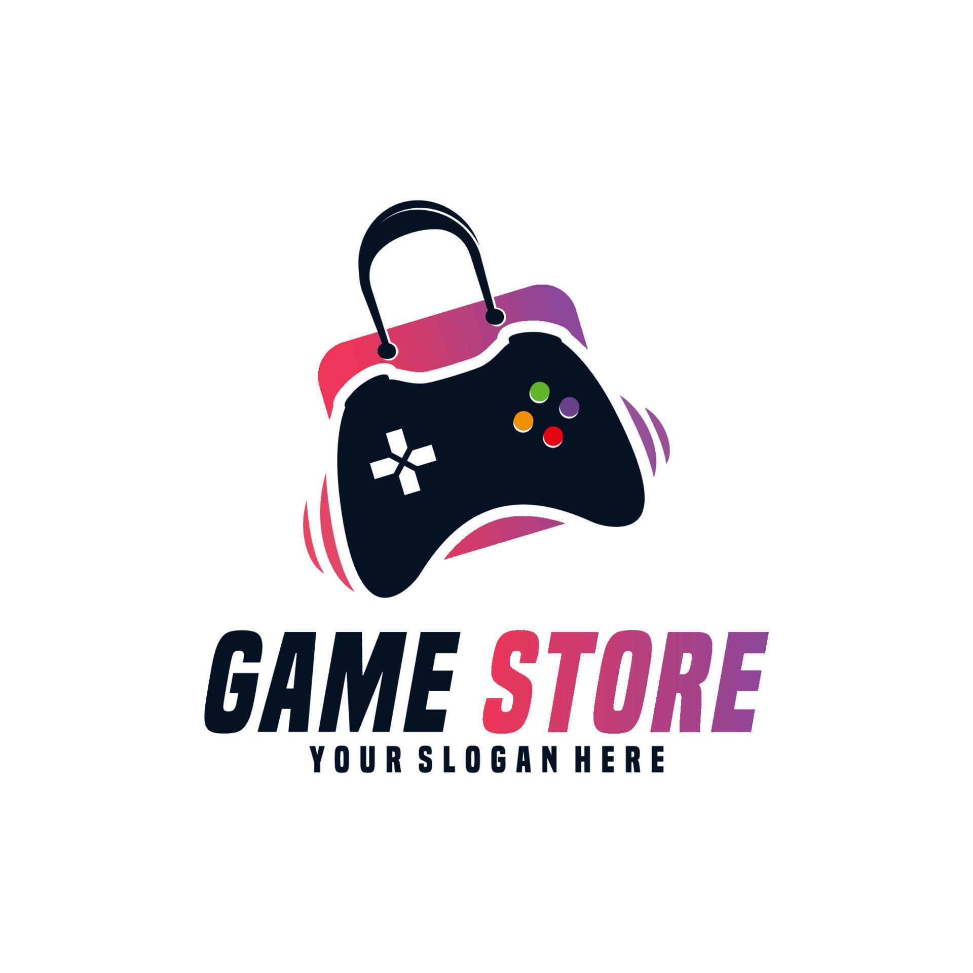 Game Store Logo Template Design Vector 11223881 Vector Art at Vecteezy