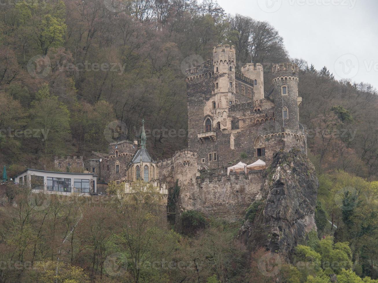 the river rhine in germany photo