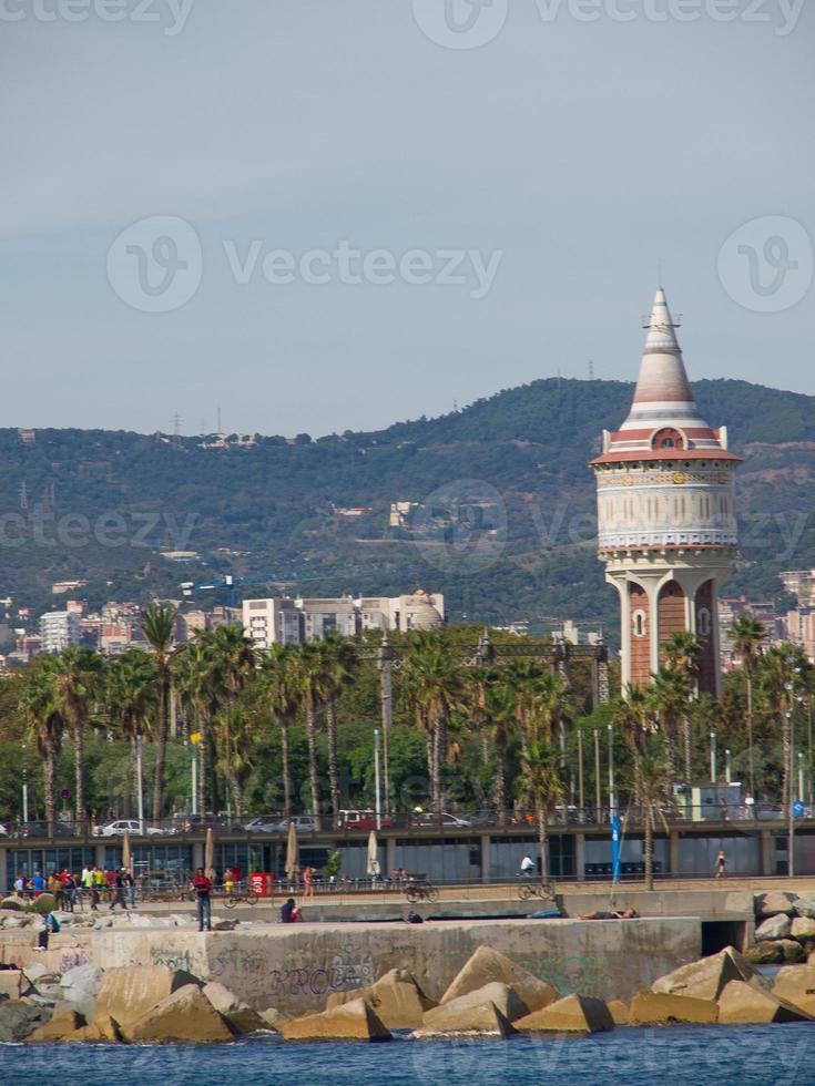the city of Barcelona photo