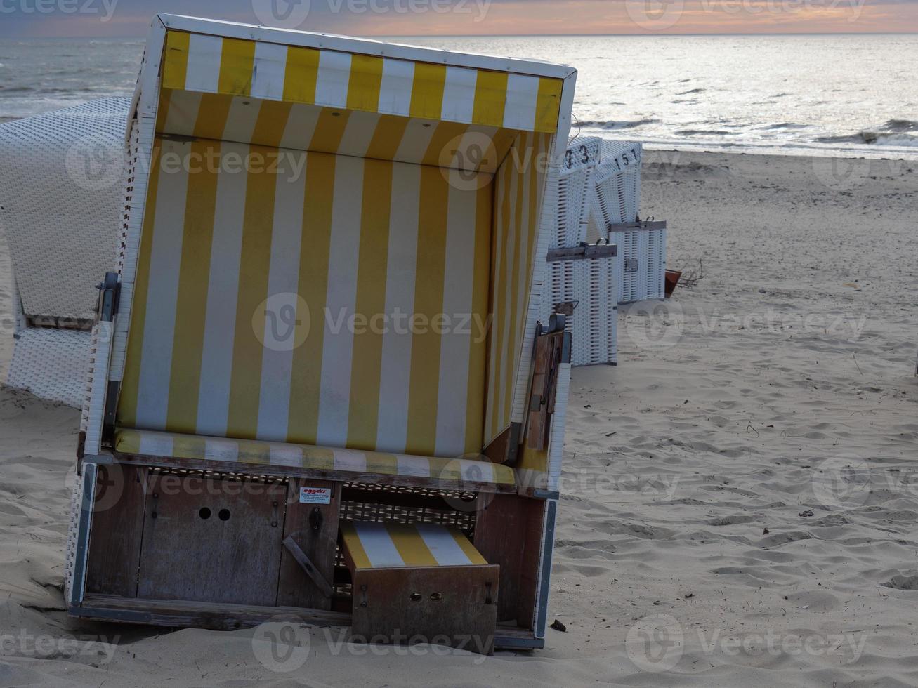 Baltrum island in the north sea photo