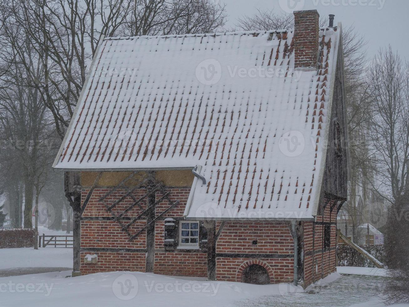 snow in germany photo