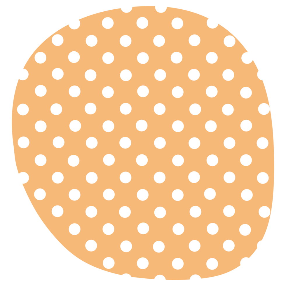 Cute Shape polka dot png