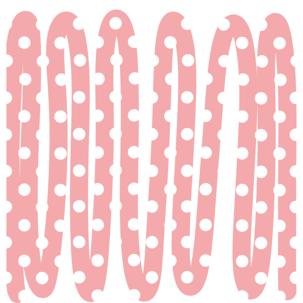 carino forma polka punto png