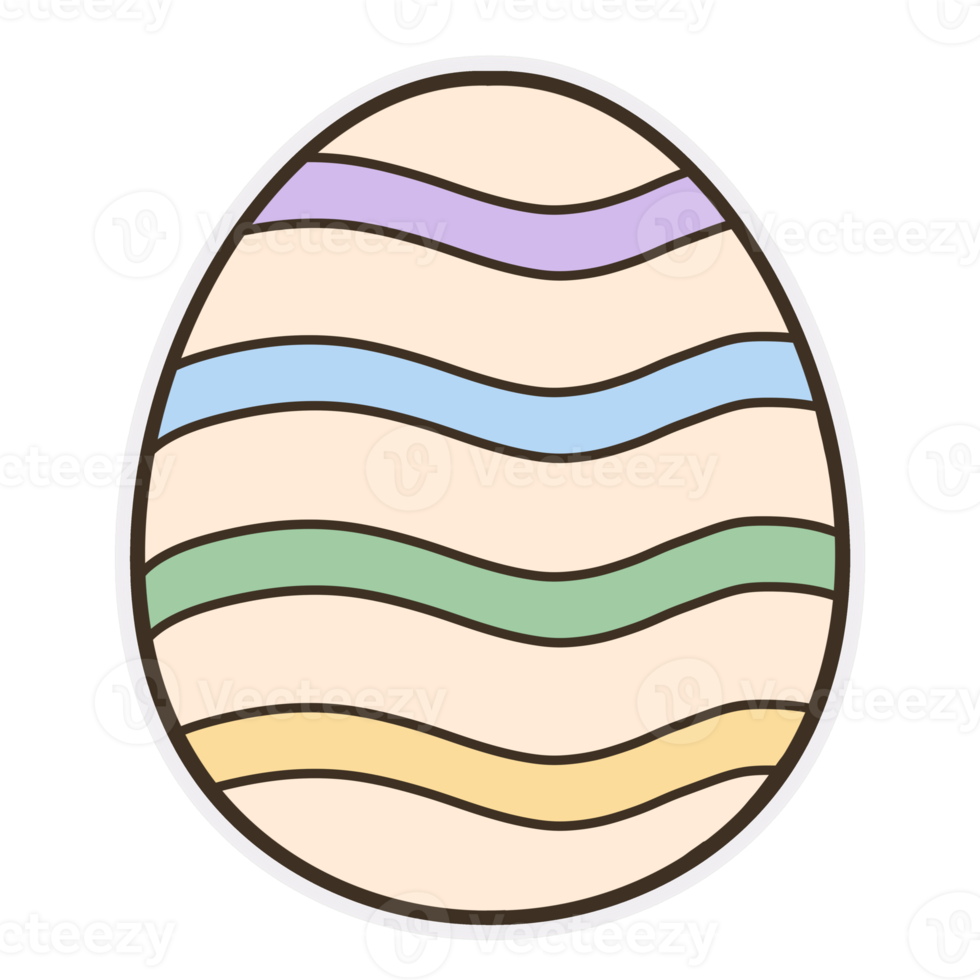 Easter cute elements png