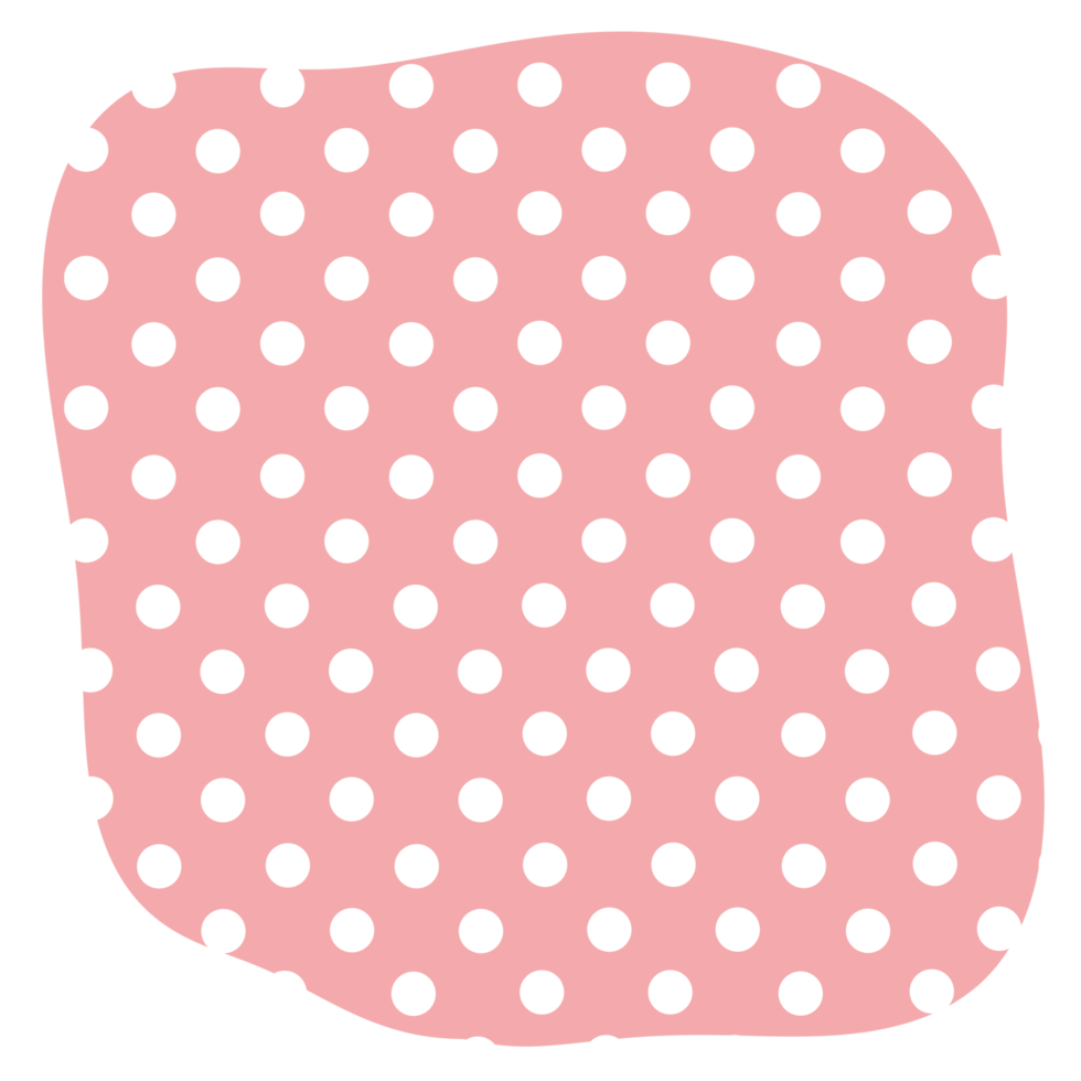 Cute Shape polka dot png