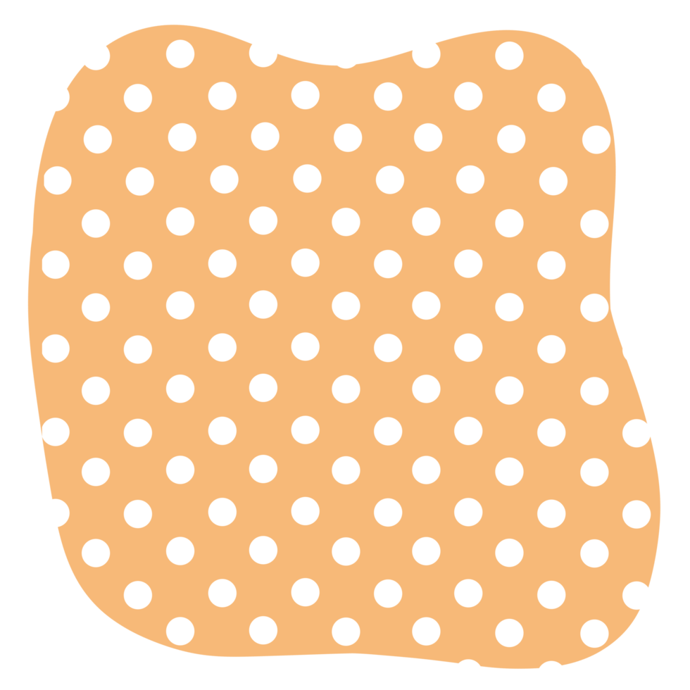 Cute Shape polka dot png