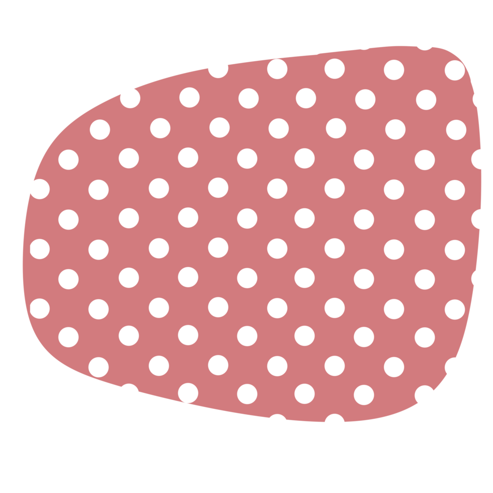 Cute Shape polka dot png