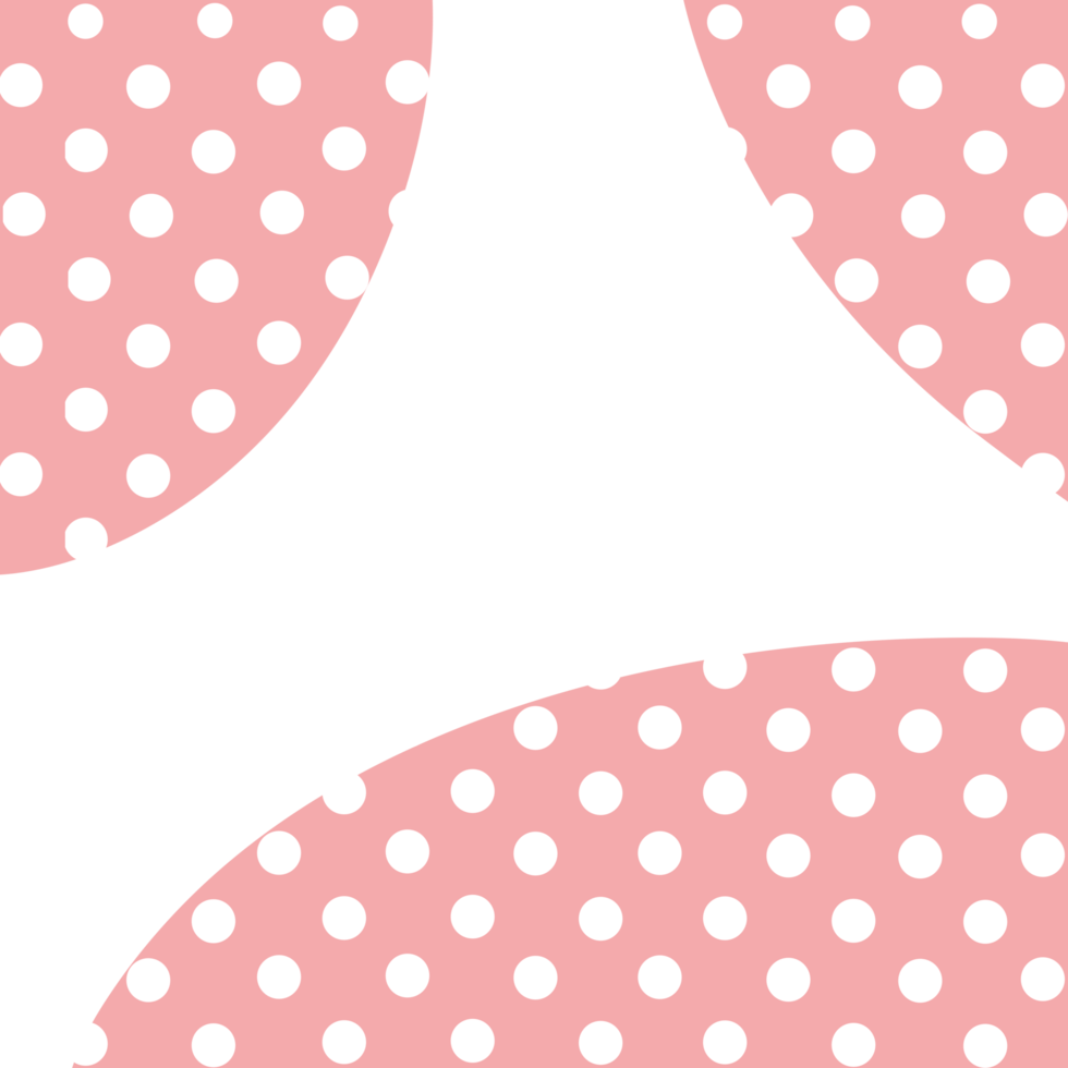 Cute Shape polka dot png