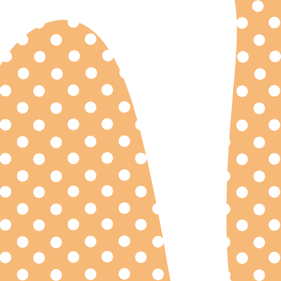 carino forma polka punto png