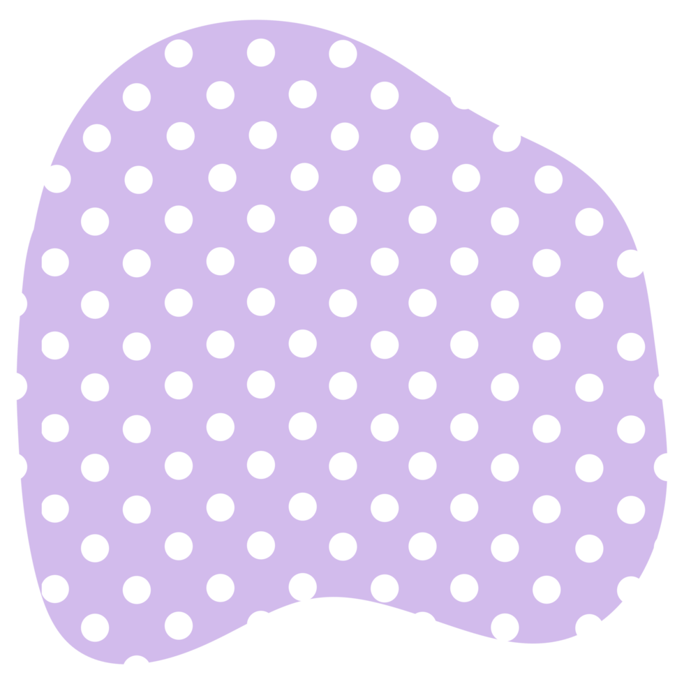 Cute Shape polka dot png