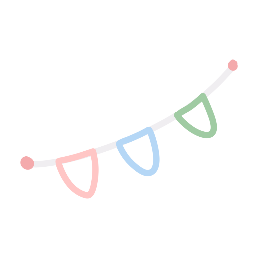 Cute doodle line art png