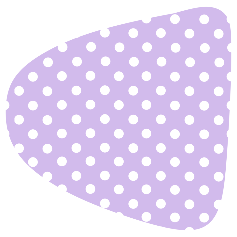 Cute Shape polka dot png