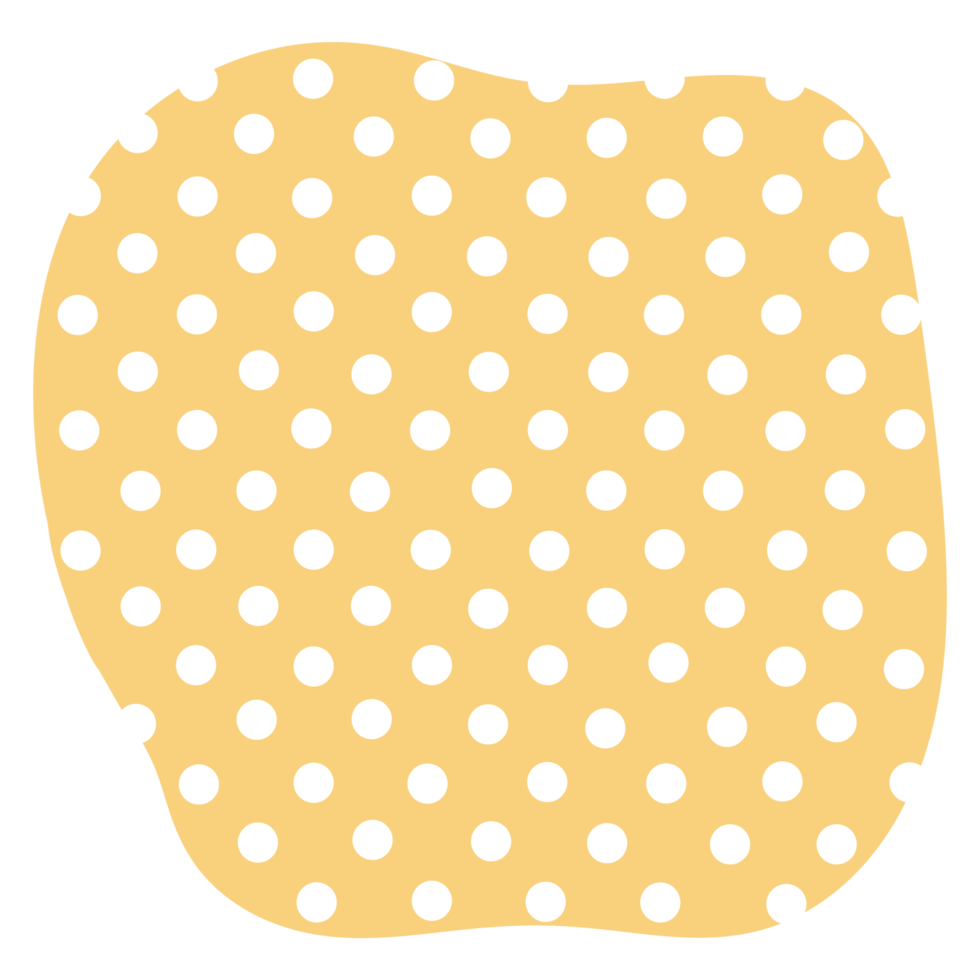 Cute Shape polka dot png