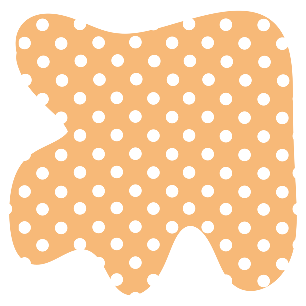Cute Shape polka dot png