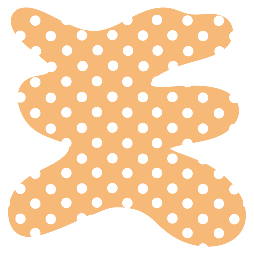 Cute Shape polka dot png