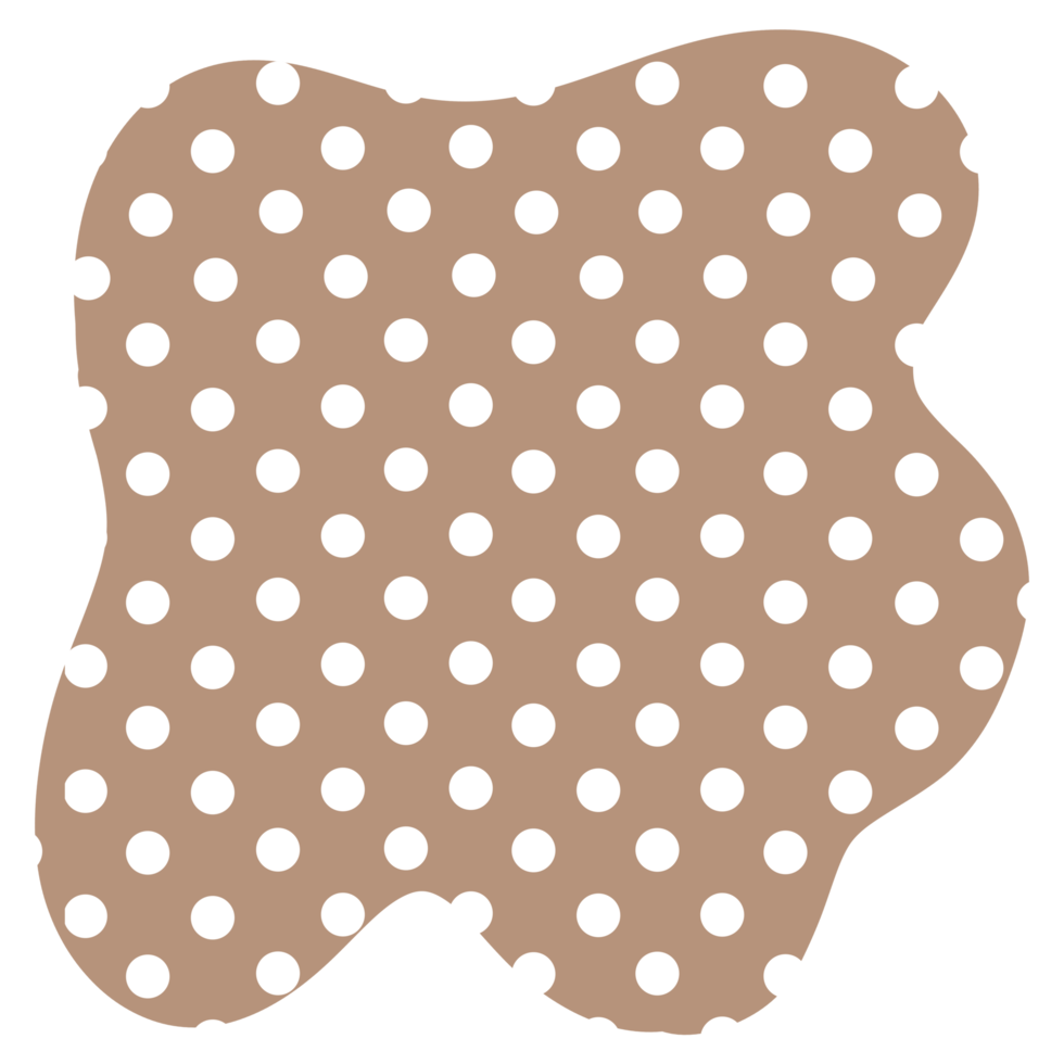 Cute Shape polka dot png