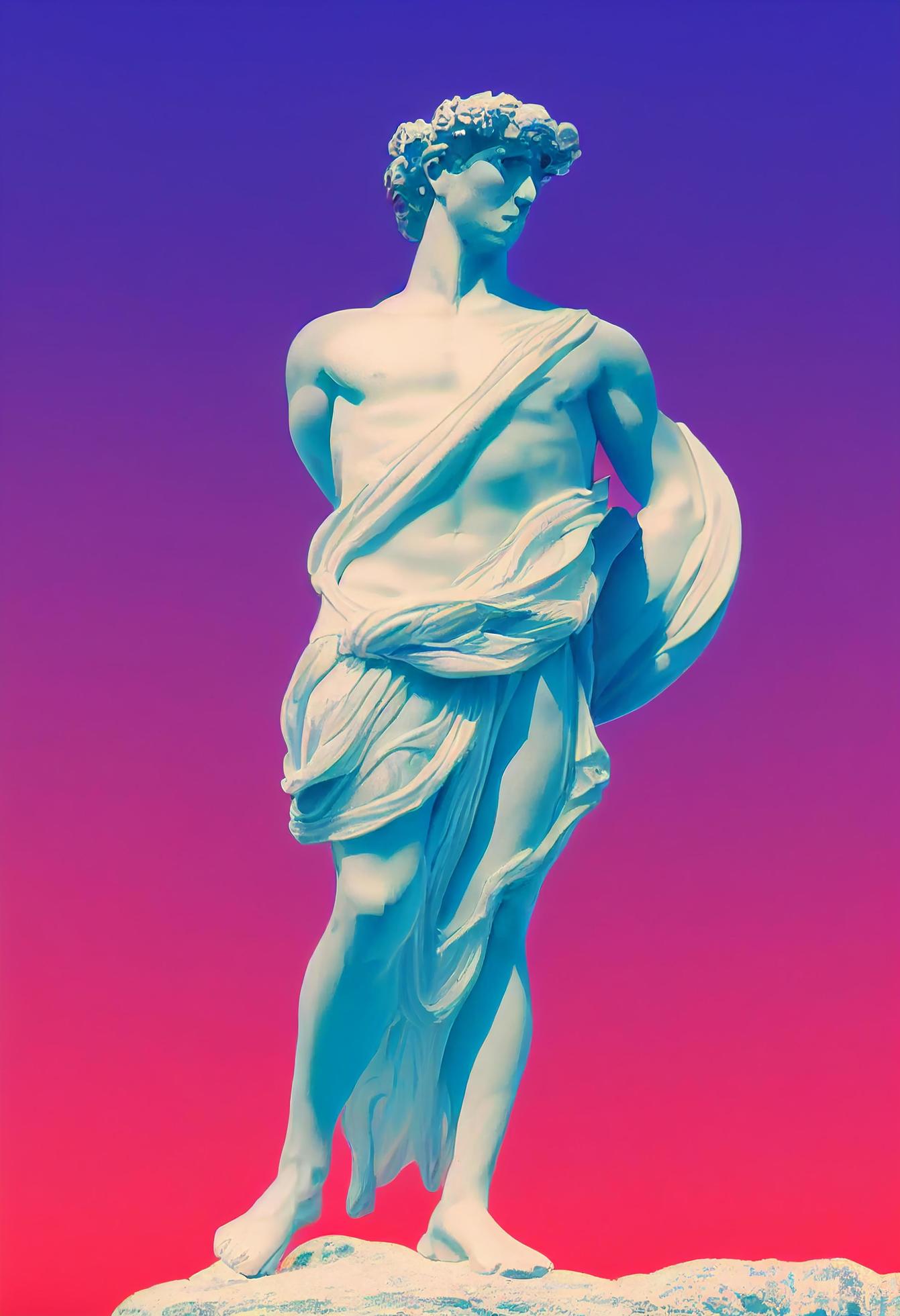 greek statue motivation wallpaperTikTok Search