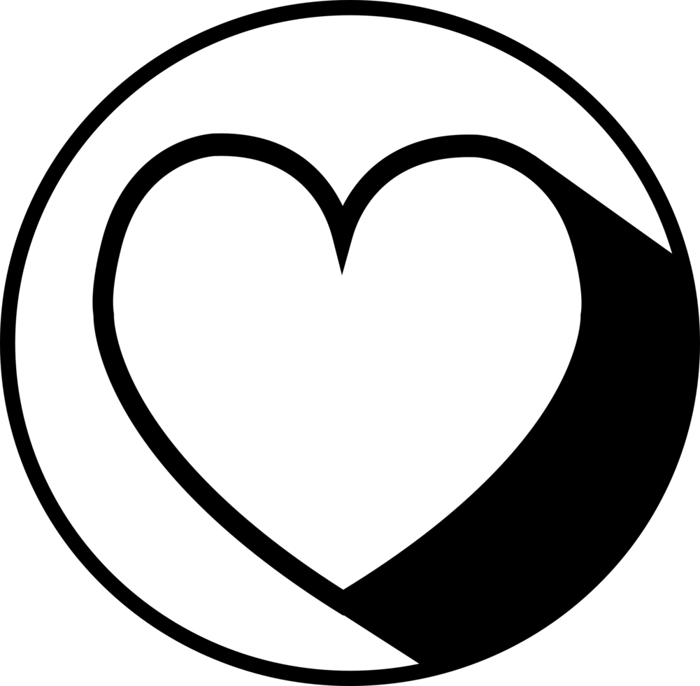 cuore icona cartello simbolo degnare png