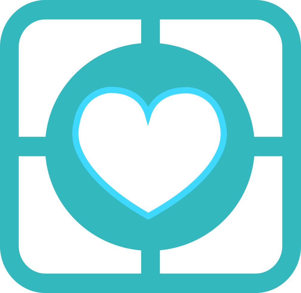 Heart icon sign symbol deign png
