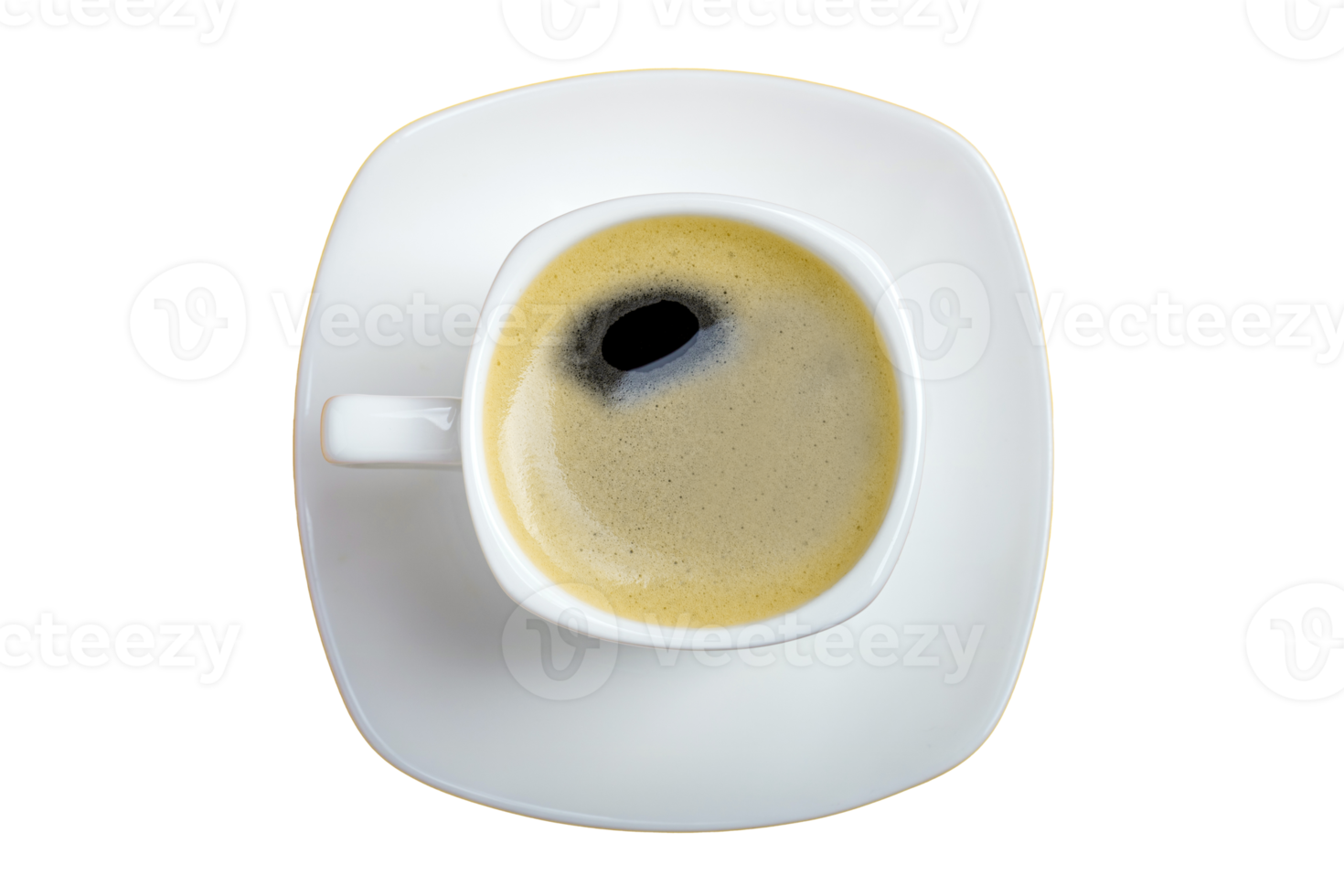 caffè caffè espresso nel un' bianca tazza png