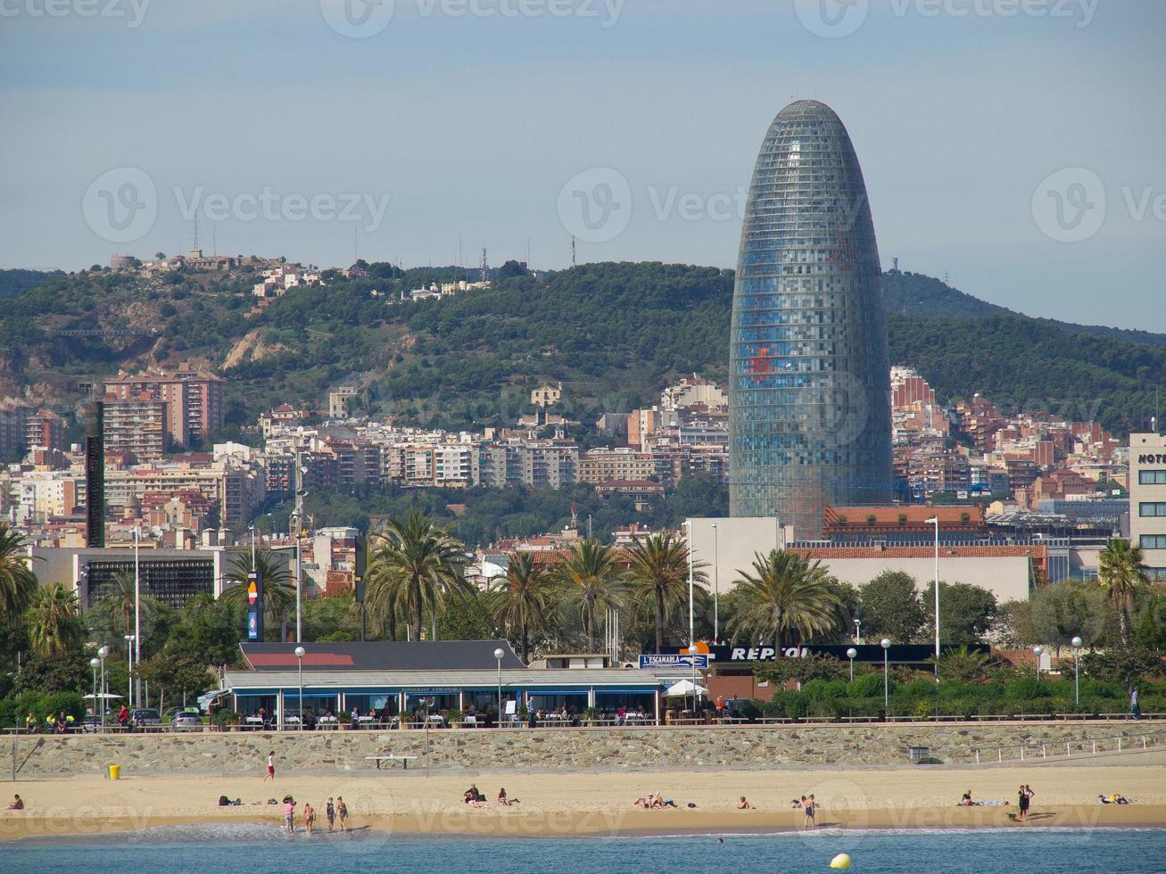 the city of Barcelona photo
