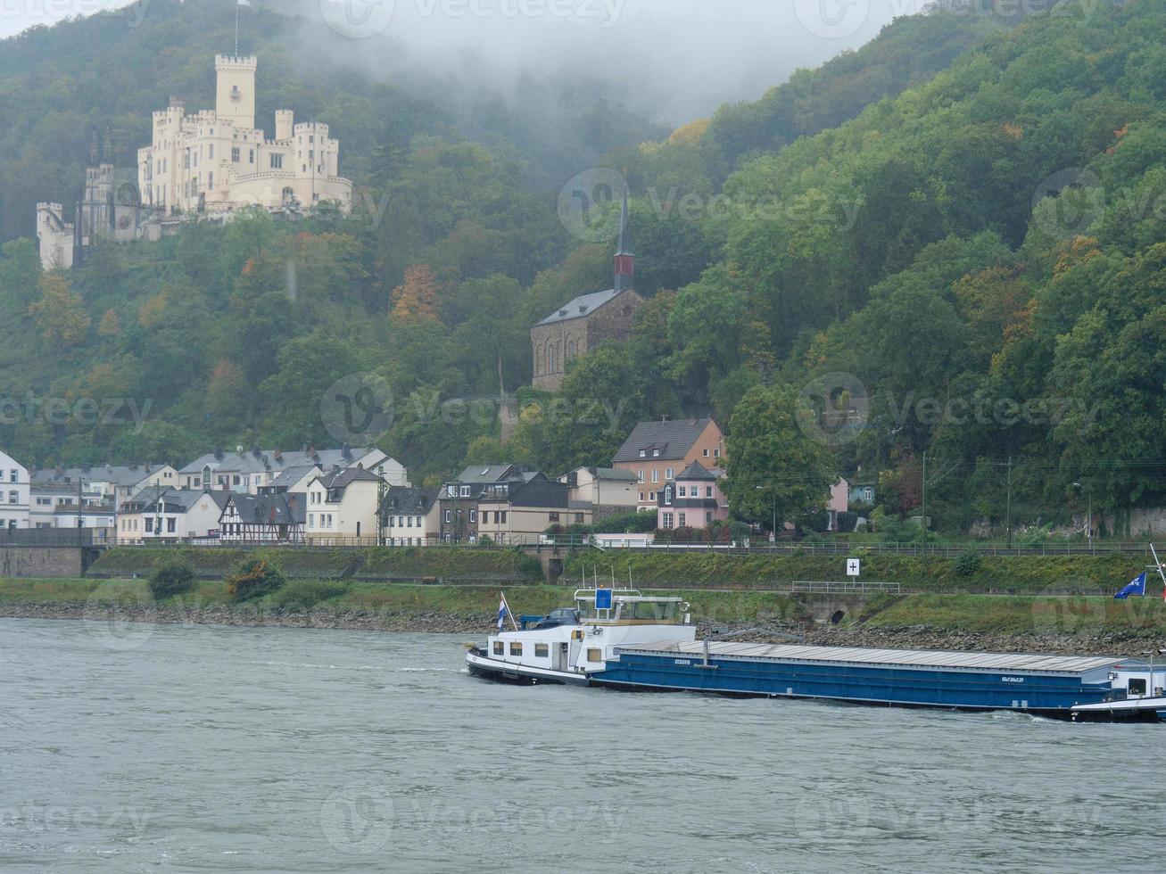 Koblenz and the river rhine photo