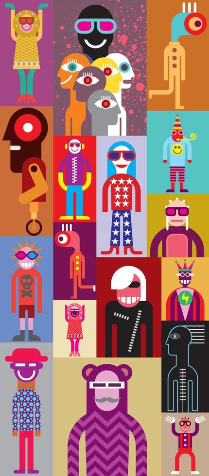 People vector illustration