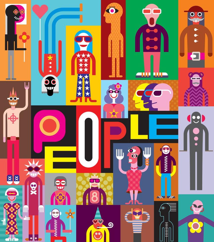 People vector illustration