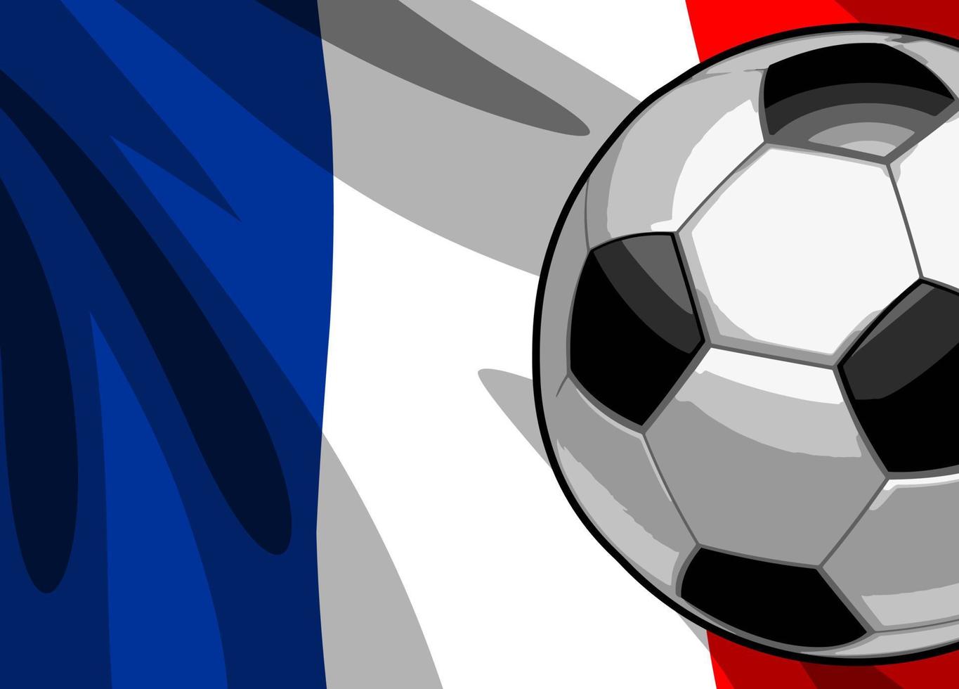 soccer balls and flags of wor... vector