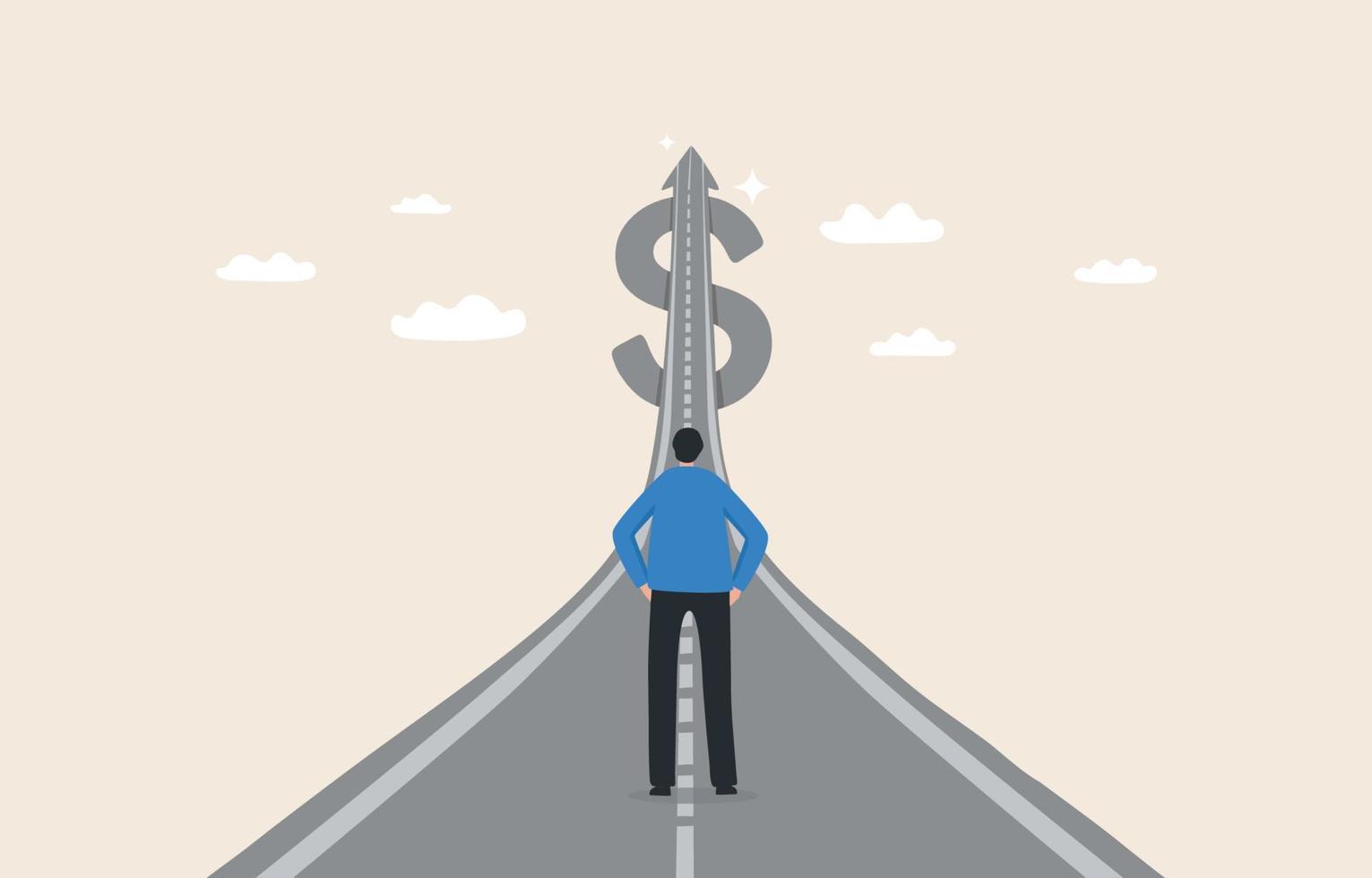 Path to Financial Freedom. Leading the business direction. Career aims(03)