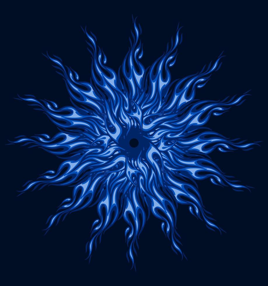 rotating vector fire