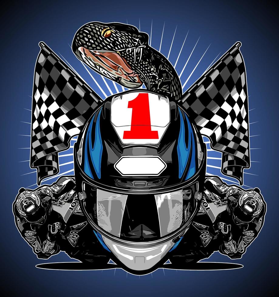 biker vector template