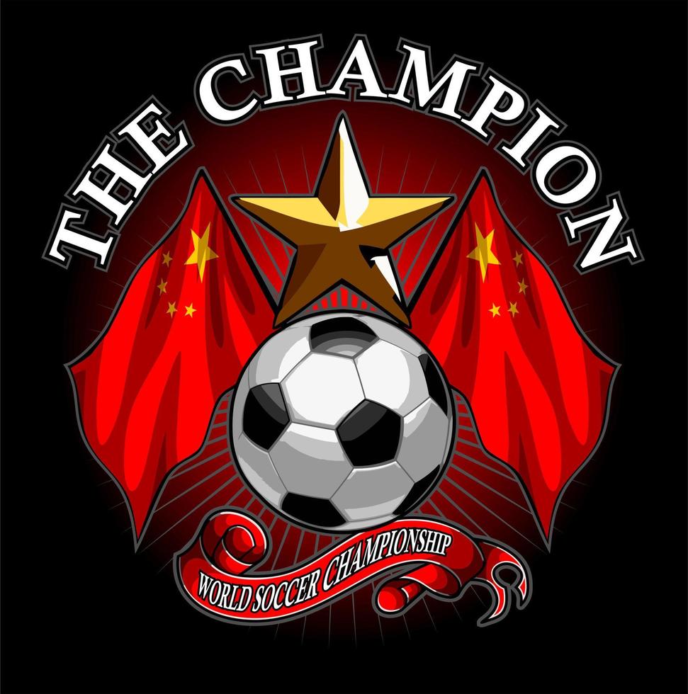 world soccer championship vector