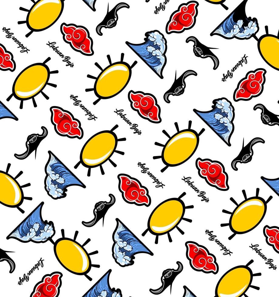 Unique and cute patterns vector