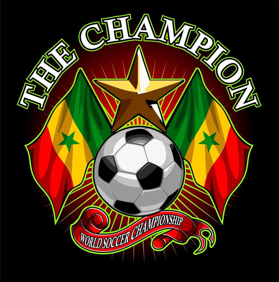 world soccer championship vector