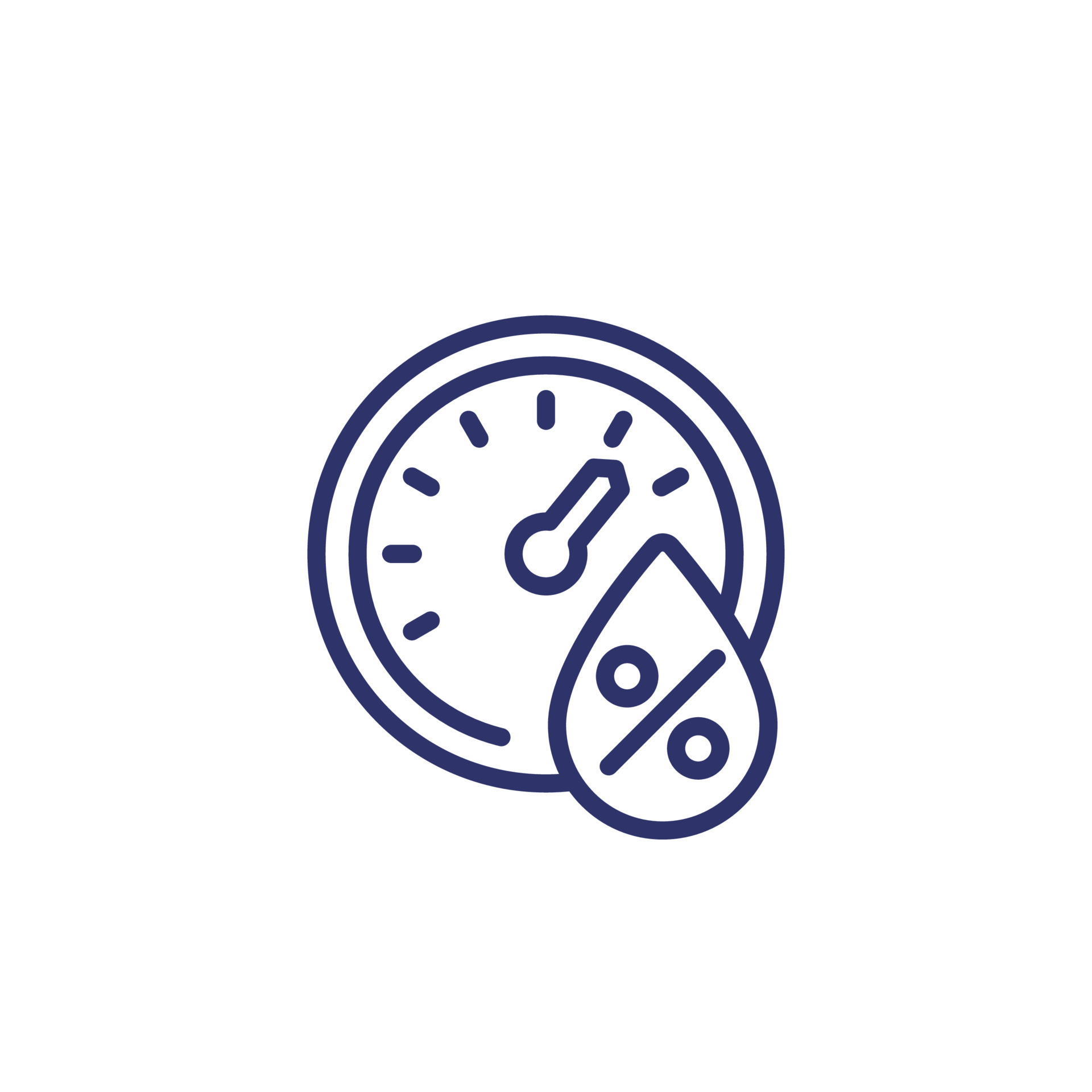 Humidity Control Line Icon Stock Illustration - Download Image Now