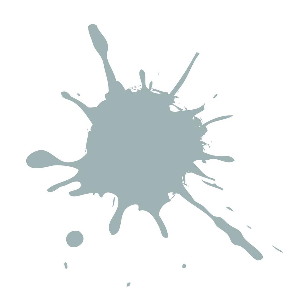 Color ink splashes. Grunge splatters. Abstract background. Grunge text banners vector