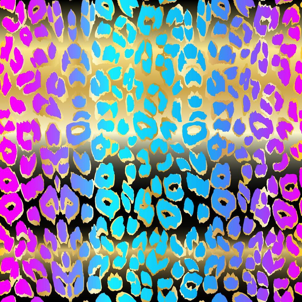 Leopard background. Seamless pattern. Animal print. vector