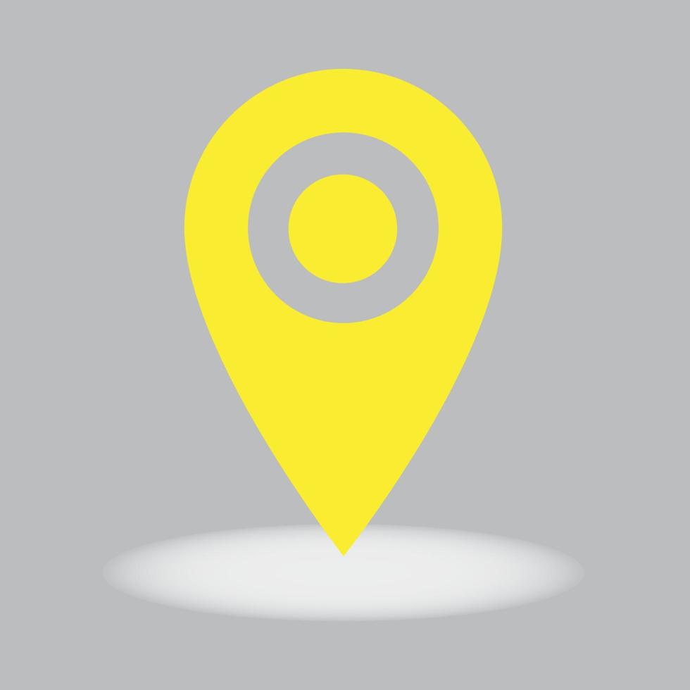 Travel Map pin sign location vector icon