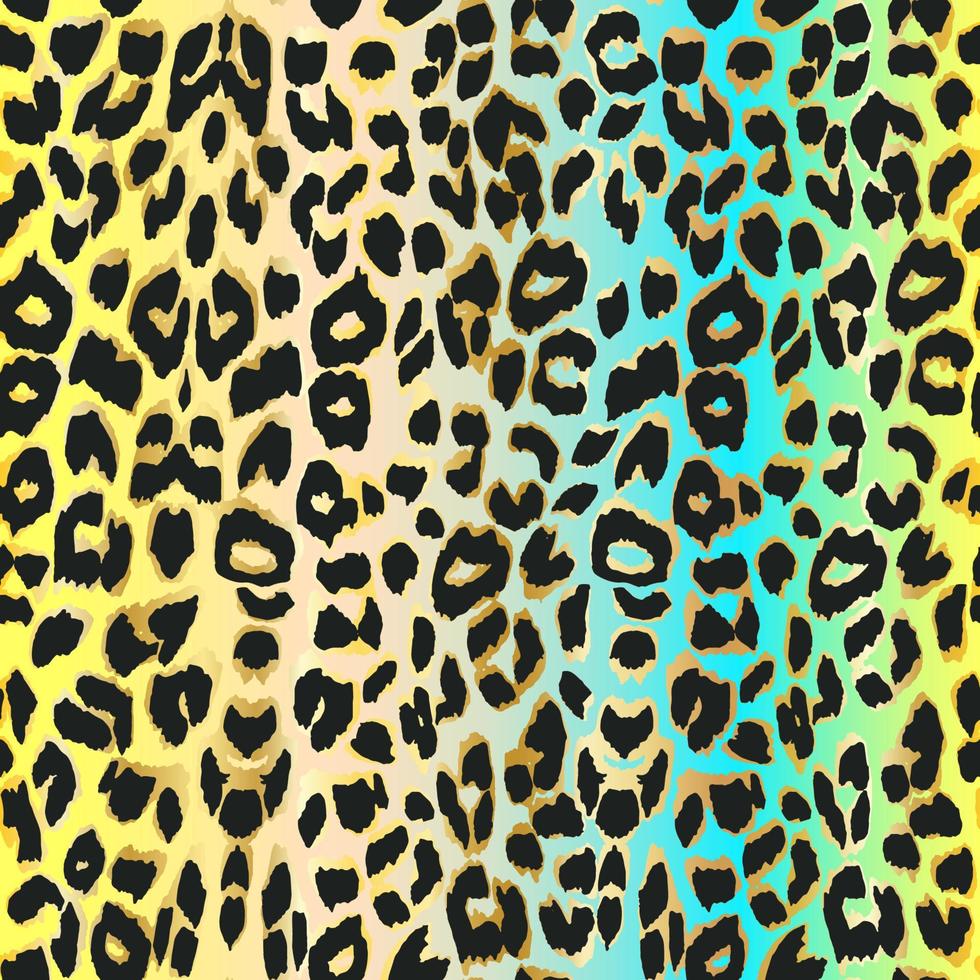 fondo de leopardo. patrón sin costuras Huella animal. vector