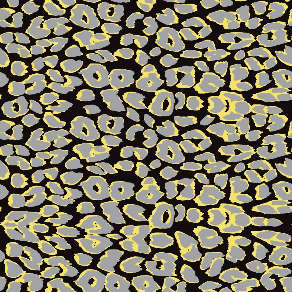 Leopard background. Seamless pattern. Animal print. vector