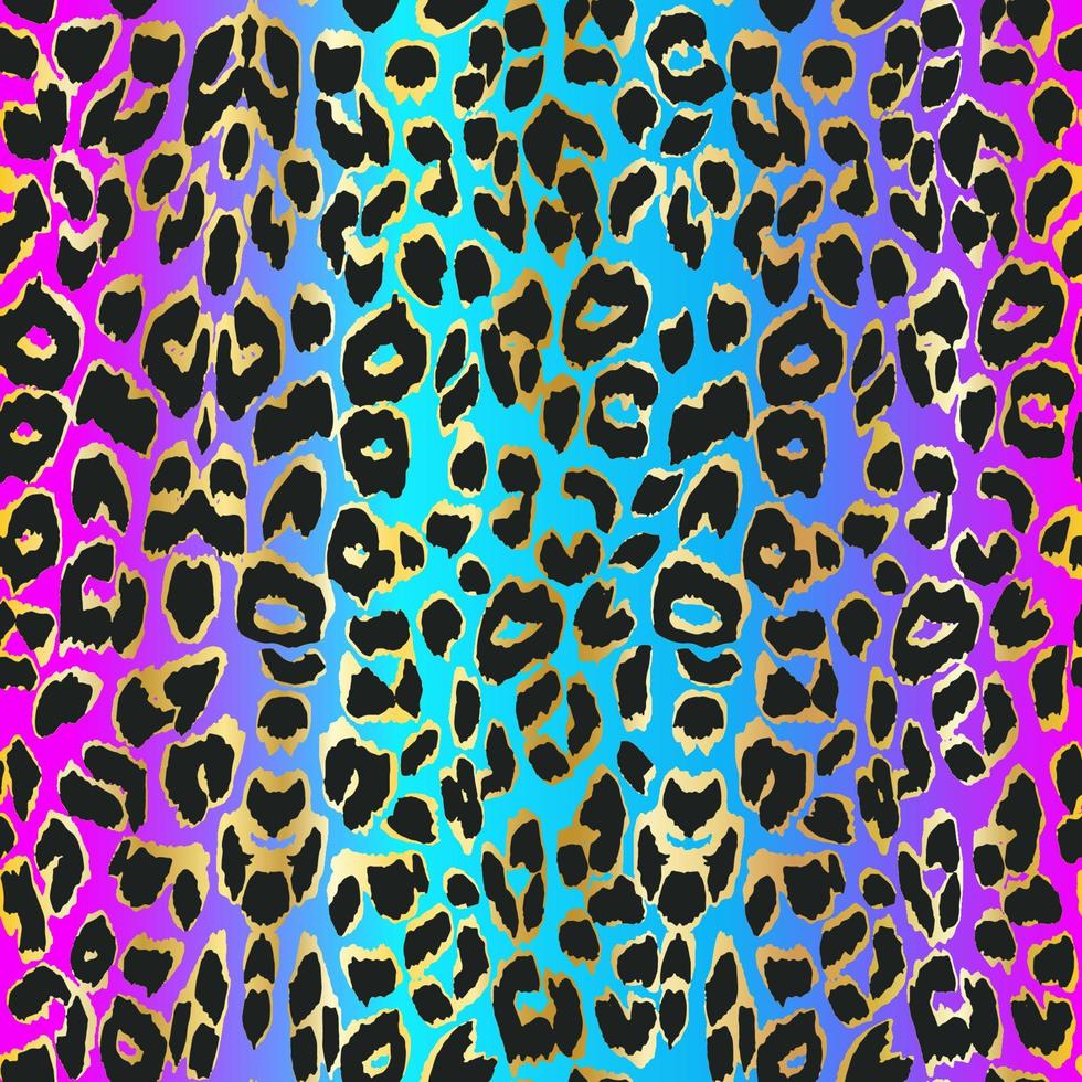 Leopard background. Seamless pattern. Animal print. vector